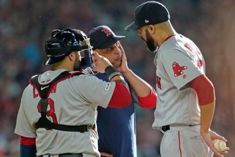 Red Sox’s Price (flu-like symptoms) exits in first
