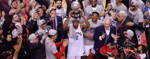 Improbable play, a raucous crowd and a Kawhi poster: Inside Toronto’s historic run