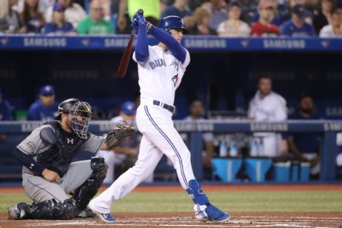 Jays rookie Biggio gets first hit, homer in majors