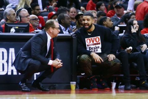 NBA spoke with Raptors about Drake during ECF