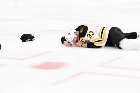 Reports: Chara’s jaw broken; Bruins eye options