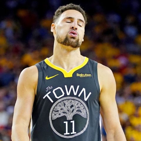 Warriors’ Thompson suffers tear to right Achilles