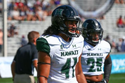 Sanitoa, Hawaii junior linebacker, dies at 21