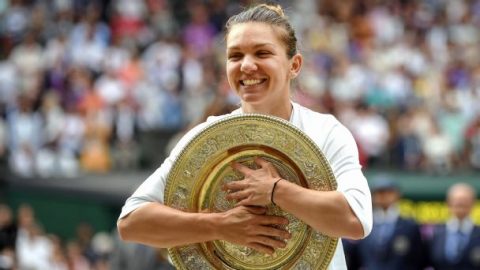 With all eyes on Serena, Halep keeps her composure to win Wimbledon