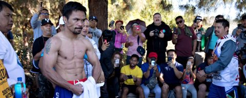 ‘He thrives on this’: The adulation that drives Pacquiao