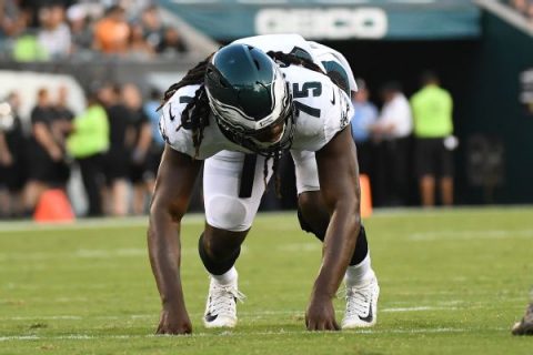 Eagles’ Sweat deals with ‘life-threatening’ issue
