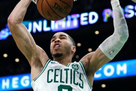Tatum says he had ‘big part’ in Kemba joining C’s