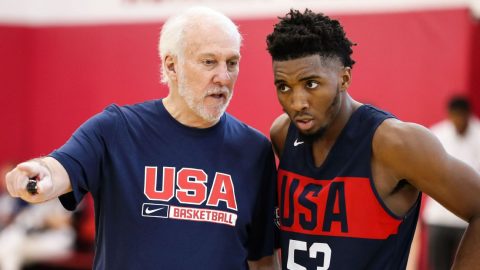 What is Gregg Popovich doing coaching Team USA?