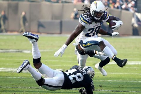 Source: Chargers’ Gordon plans to report Thurs.