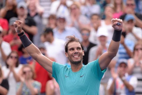 Nadal beats Medvedev for 5th Rogers Cup title