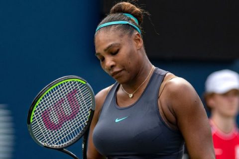 Serena withdraws from Cincy, again due to back