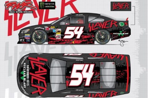 Slayer axed as sponsor for NASCAR’s Yeley