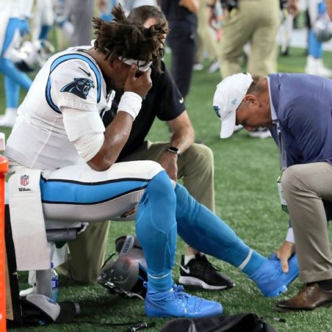 Panthers put Cam on IR with nagging foot injury