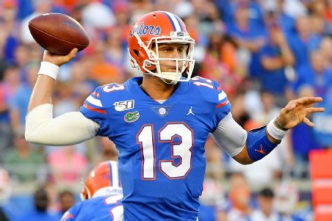 QB Franks out at Florida, opts for NFL or transfer