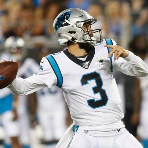Will Grier to start for Panthers against Colts