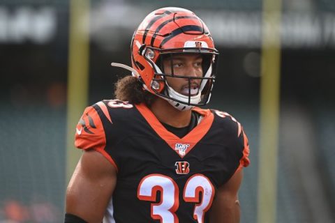 Bengals rookie RB Anderson has torn ACL again
