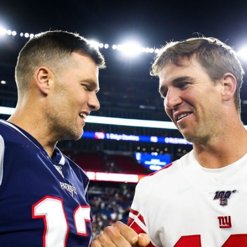 Eli joins Twitter, gets humorous hello from Brady