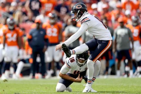 Bears’ Pineiro boots 53-yard FG to beat Broncos