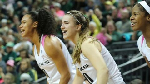 WNBA mock draft: Oregon’s Sabrina Ionescu is projected No. 1 pick