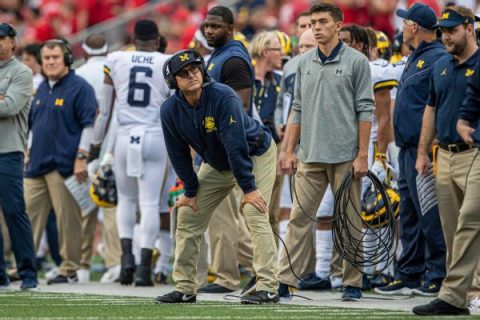 ‘Out-coached’ Harbaugh, U-M looking for identity