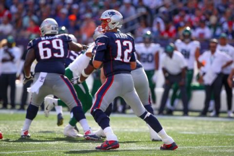 Brady, limited in practice again, says age a factor