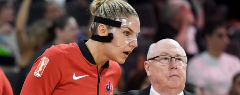 Delle Donne exits Game 2 early with back spasms
