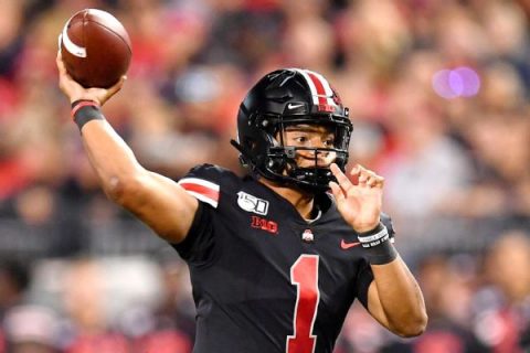 Ohio State, Georgia tied at No. 3 in AP Top 25
