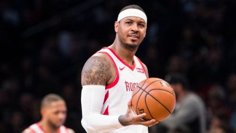 The burnout of the shooting star Carmelo Anthony
