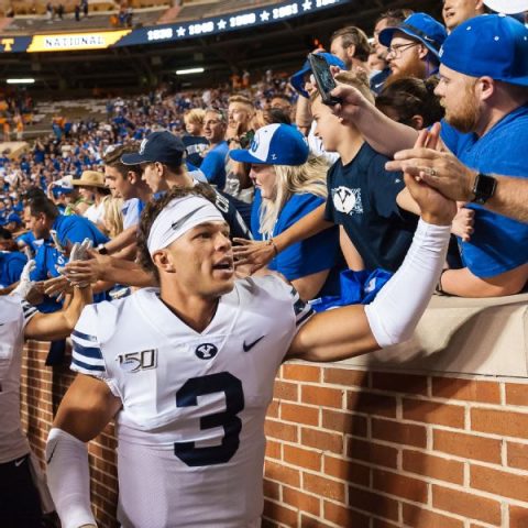 BYU to start black QB for first time in its history
