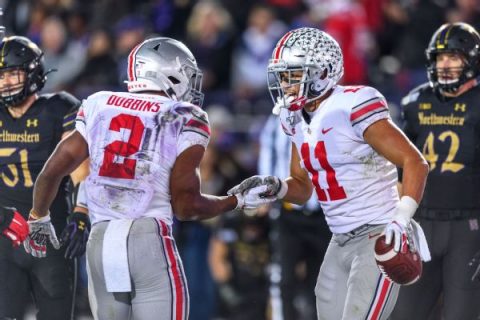 Ohio State jumps over Clemson to No. 3 in poll