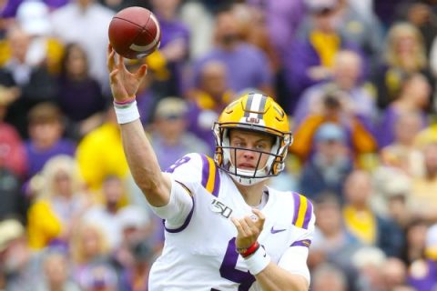 LSU leapfrogs Alabama for No. 1 in close poll