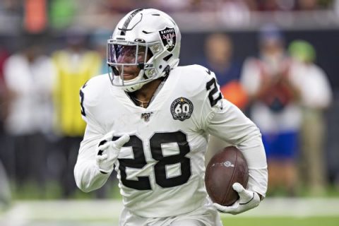 Skin issue won’t slow RB Jacobs, shoulder might