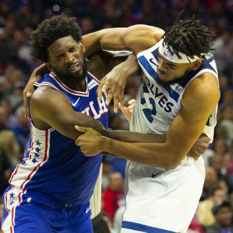 Embiid, Towns banned 2 games after throwdown