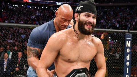 Pizza, The Rock and Jorge Masvidal’s ‘awesome’ UFC 244 ride