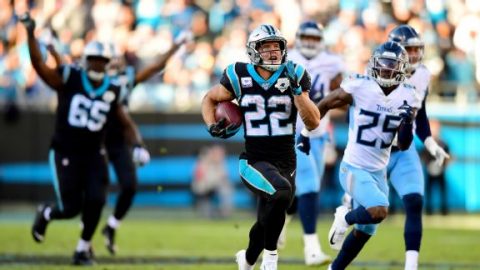 Fantasy football highs and lows: Christian McCaffrey on historic pace