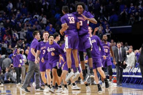 Barkley, Pitino reach out, salute Evansville for win