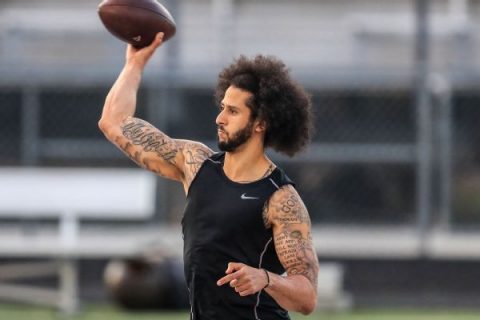 Kap works out for 8 teams, has ‘nothing to hide’