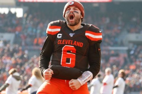 Mayfield: ‘Absolutely’ will kneel during anthem