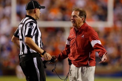 Tide out of top 5 in AP poll for 1st time in 4 years