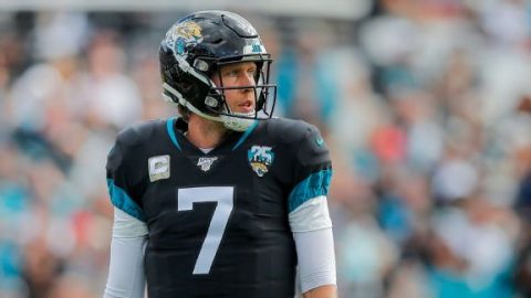 Jags bench Foles for Minshew in search of ‘spark’