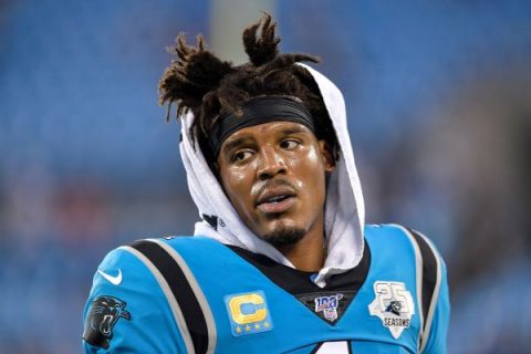 Newton ‘free and hungry’ after Panthers release