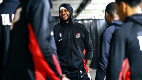 How Carmelo Anthony and the Blazers are making it work