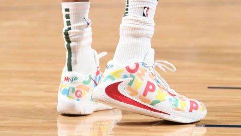 Which player had the best sneakers in the NBA during Week 8?