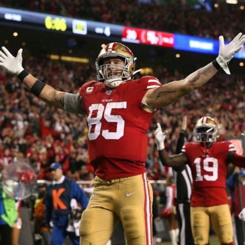 49ers’ Kittle taking family of fallen soldier to SB