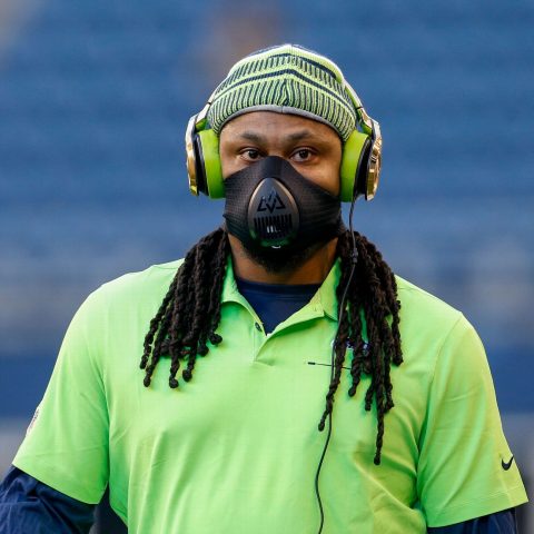 Beast Mode getting ready for his return