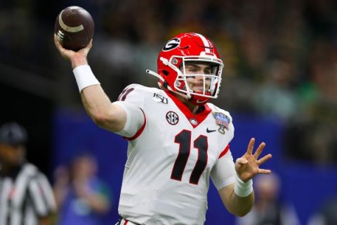 Georgia quarterback Fromm entering NFL draft