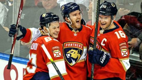 Experts buy/sell Panthers as a top Atlantic team, Jets trading for a defenseman and more