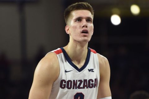 Zags’ Petrusev among new faces on Wooden list