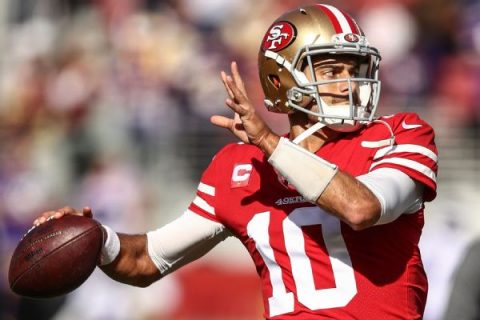 49ers’ Garoppolo, Kittle exit in fourth with injuries