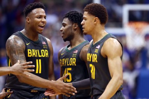 Baylor jumps Zags to take top spot in AP Top 25
